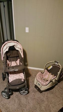 Graco stroller with car seat