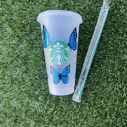 Personalized Butterfly Cups