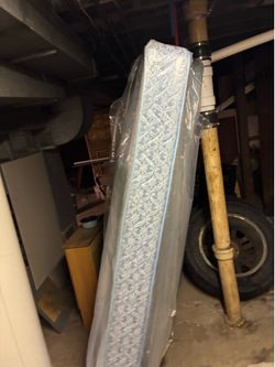 Two twin mattresses