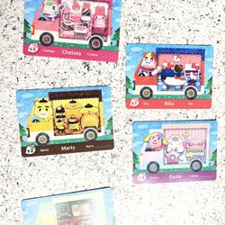 ANIMAL CROSSING AMIIIBO CARDS