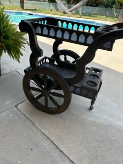 Wood cart