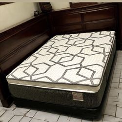 Queen Size Mattress 14" Inches Pillow Top Of High Quality Also Available in Twin-Full-King and Cali-King Same Day Delivery