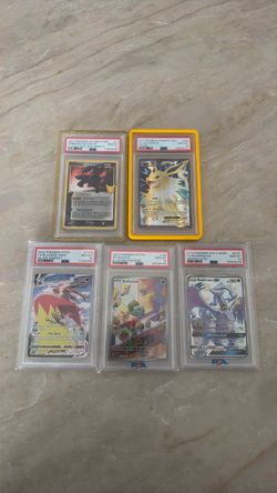PSA 10 Gem Mint Pokémon Card Lot of 5