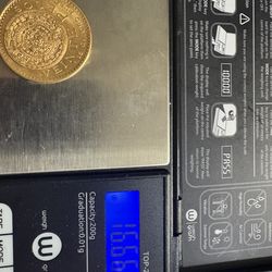 22 k gold coin 20 pesos
