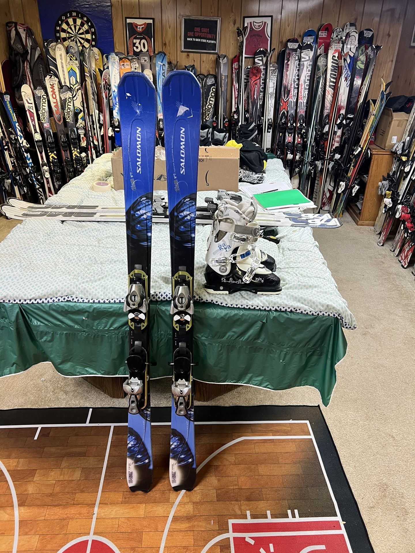 Salomon Ski Package With Boots And Bindings