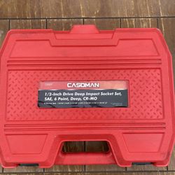 Casoman 1/2 Drive Deep Impact Socket Set