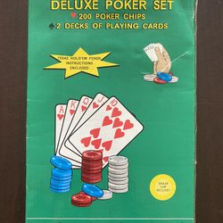 NEW Poker Set