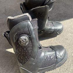 K2 BOA SAPERA Women's Size 5 Snowboard Boots Intuition Liner BOA