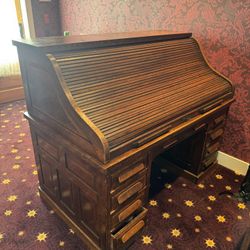Antique Roll top Desk