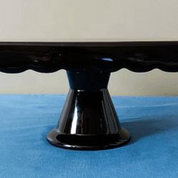 Black Cake Stand 8.5”
