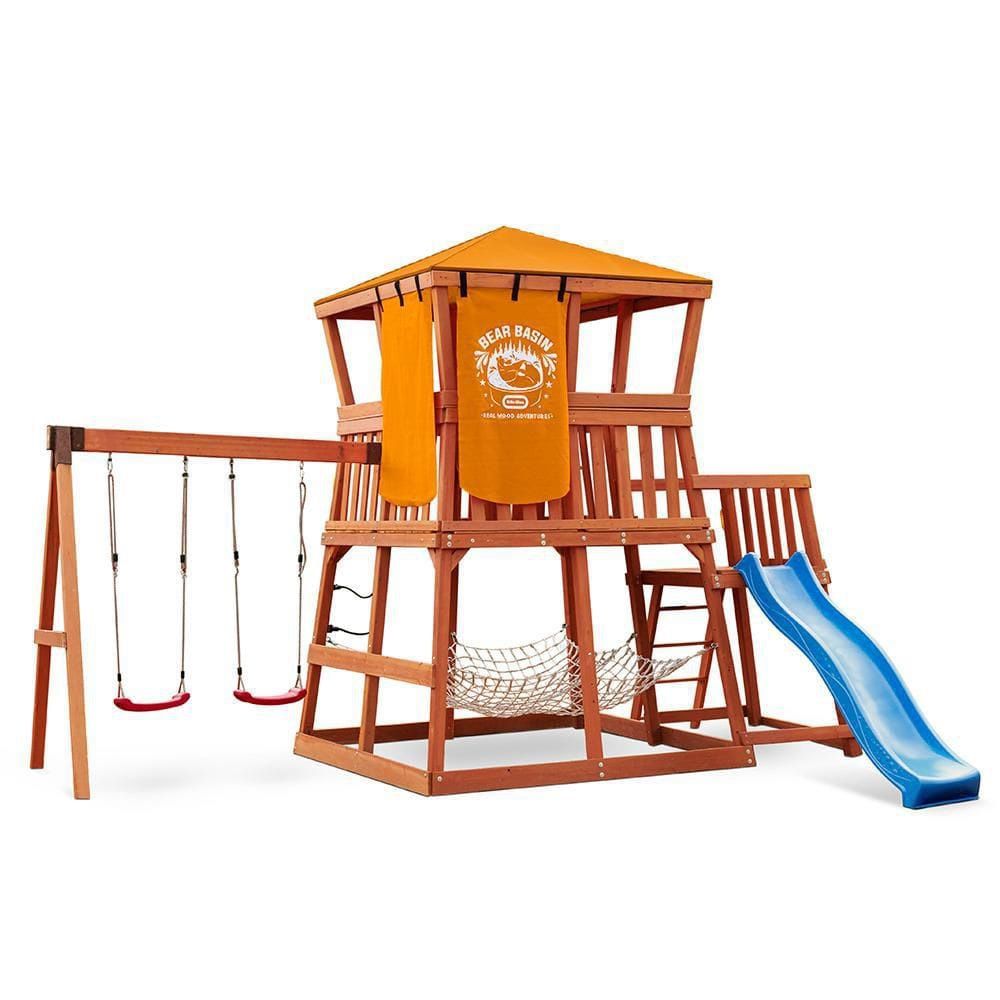 Little Tikes, Real Wood Adventures Bear Basin Play Set
