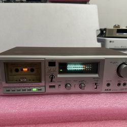 Vintage AKAI GX-F35 Glass Head Cassette Deck ( Can’t play tape For Repair)