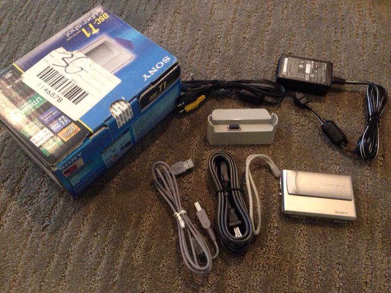 Sony DSC-T1 cyber shot camera