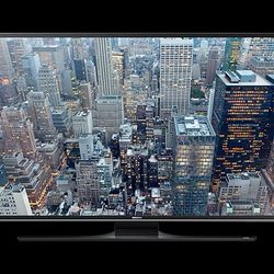 Samsung 75-inch 4K UHD Smart TV.