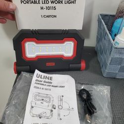 Uline 500 Lumen Rechargeable Work Light. Brand New.