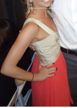 Beautiful Gold and Pink Dress