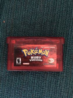 Pokémon Ruby Version- GBA