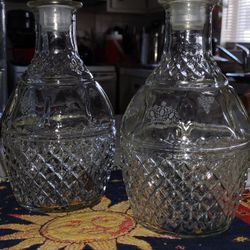 Matching Liquor Bottles 