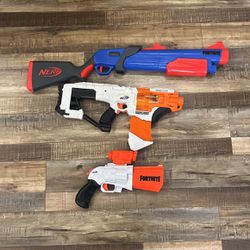 Assortment Of Nerf Guns