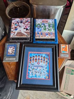 Chicago Cubs Framed Memorabilia
