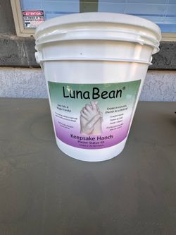 Luna Bean Keepsake Hands Plaster Statue Kit