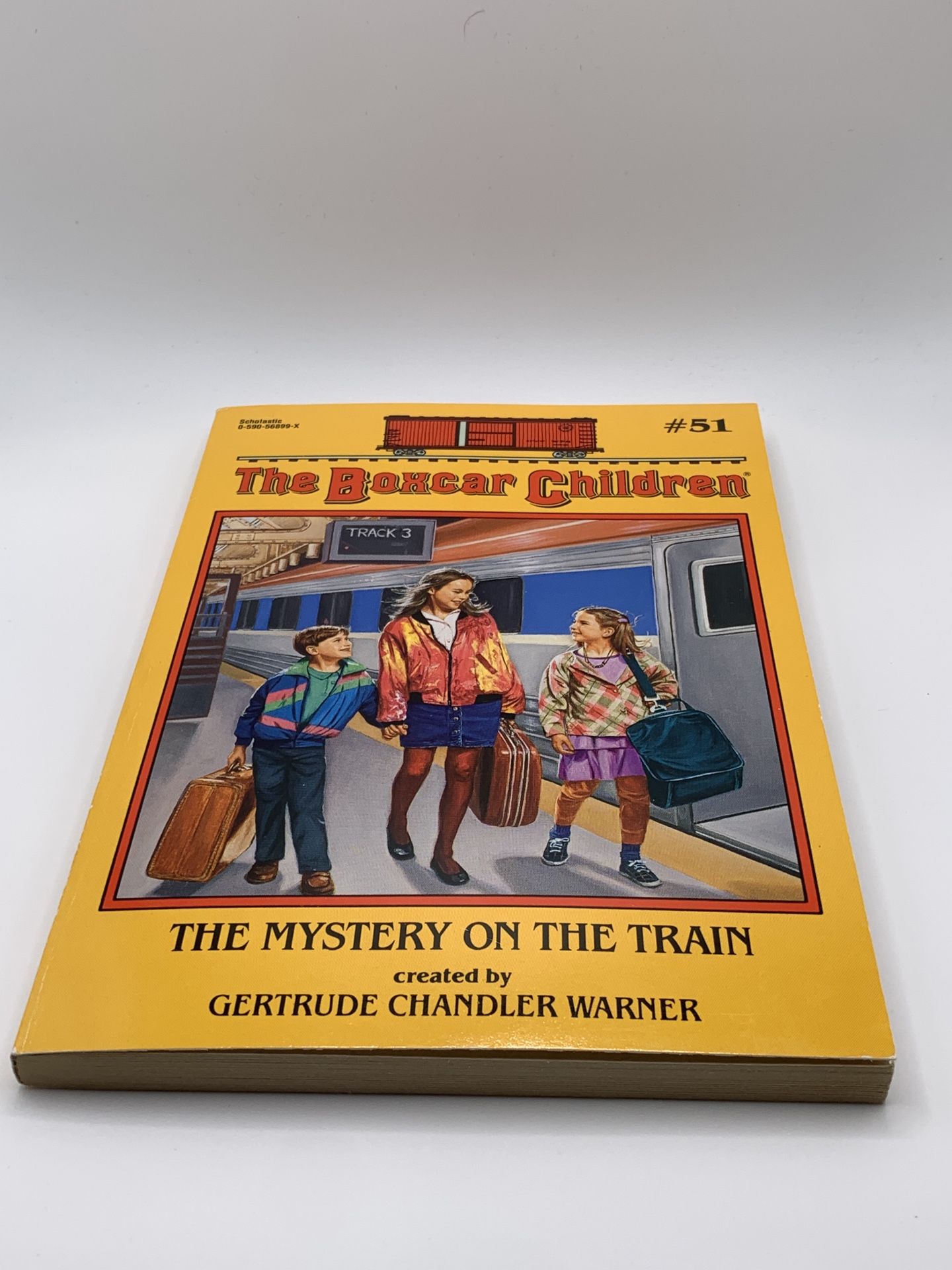The Boxcar Children No. 51 The Mystery on the Train, book