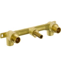 Delta R3500-WL Wall Mount Rough-In Valve For 2-Handle WallMount Bathroom Faucet 
