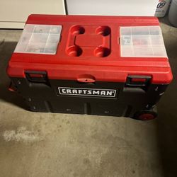 Craftsman cordless power tools set - 6 tools with rolling case