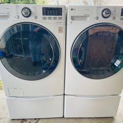 LG Washer And Gas Dryer 