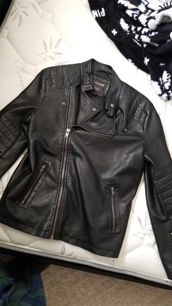 Forever 21 Men Leather Jacket Biker jaket