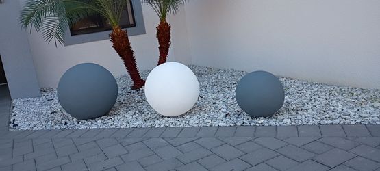 Esferas de concreto