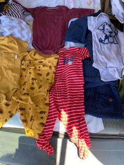 Newborn to three months clothing lot 83+ items