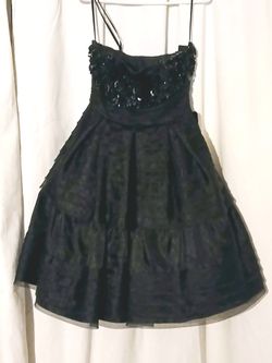 PROM- Vintage Basix Black Label Cocktail Dress Size 2