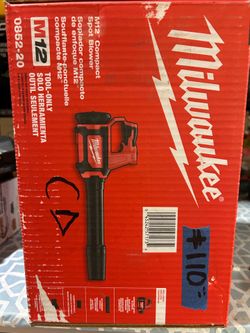 Milwaukee m12 blower cordless