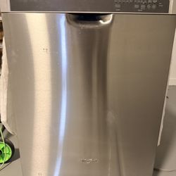 Whirlpool Stainless Steel Built-In Dishwasher