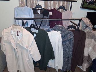 Women's sweaters, size L, all for $20