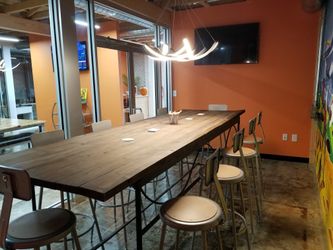 10ft Bar height Conference Table