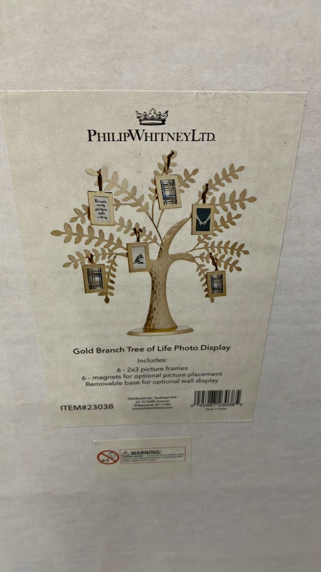 Gold Branch Tree Of Life Photo Display (new)
