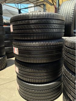 Pirelli set used tires 275/45/20