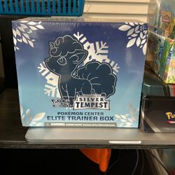 Pokemon Center Silver Tempest etb