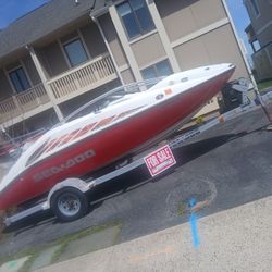2006 SEADOO  SPEEDSTER 200 & Trailer