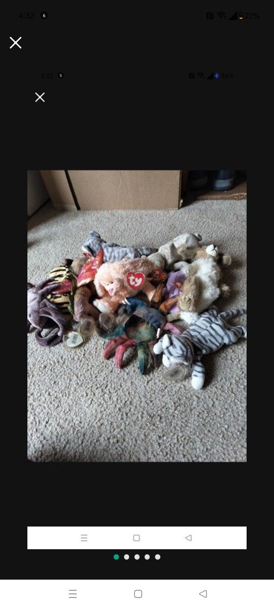 25 Plush Beanie Babies Assorted Yes It's Still Available NE Philly