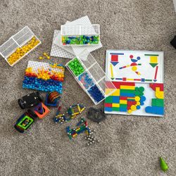 Magnet Toys And Pegboard 