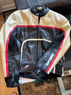 Joe Rocket leather armored motorcycle jacket (Women S)