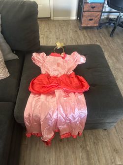 Princess peach girl costume