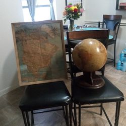 Map And Globe