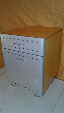 Drawer metal & wood