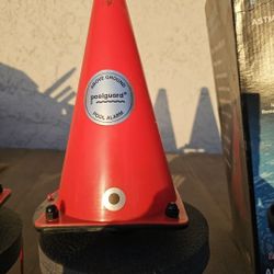 Red Cones Pool Alarms , Safety Buoy
