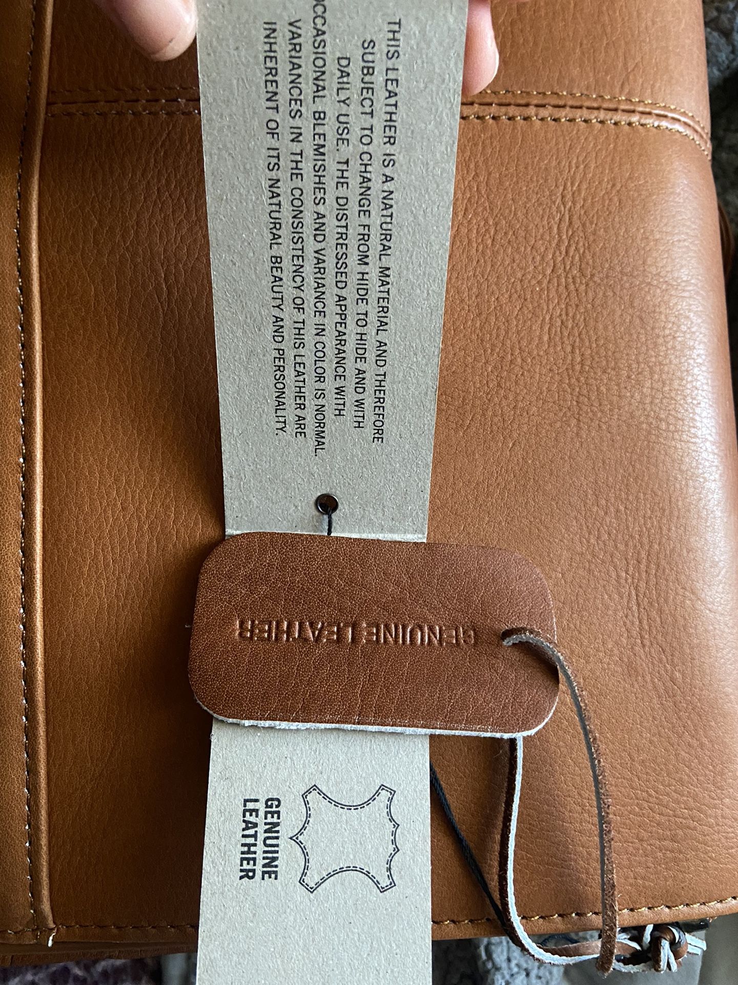 Colombian Leather Laptop & Messenger Bag