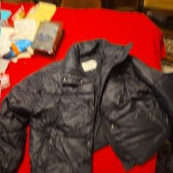 American Eagle vegan leather chill jacket